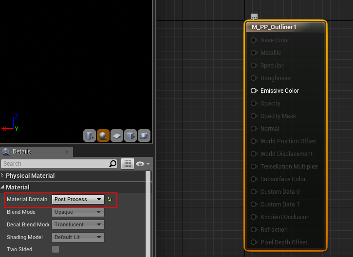 8 Create PostProcess Materail.png 8 Create PostProcess Materail.png